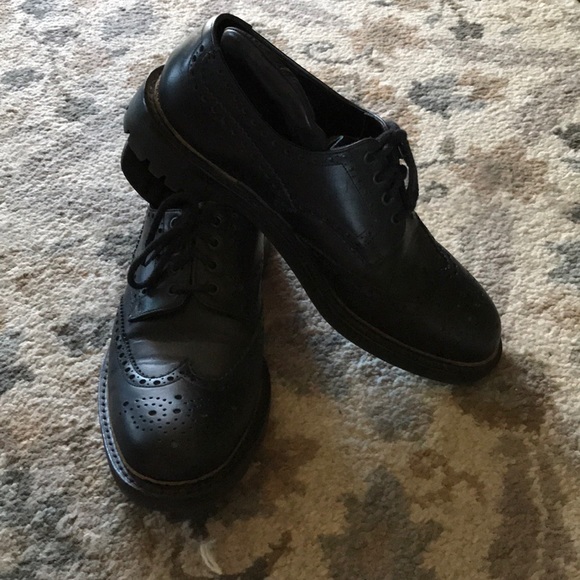 Prada Commando shoe with extra tongue. - Picture 2 of 10